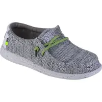 HEY DUDE Wally Youth Sox 40049-1KA, Sneaker, für Jungen, Grau, Größe: 30