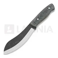 Brisa Nessmuk 125 Messer, micarta black