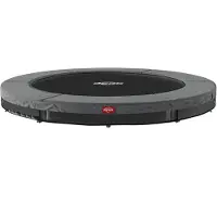 Berg Bodentrampolin Favorit InGround 200 Stahlrahmen Grau
