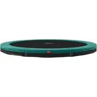 Berg Bodentrampolin Favorit InGround 330 Stahlrahmen Grün