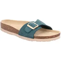 Rohde Slipper Alba 5589 Damen Petroleo-Schuhgröße 36