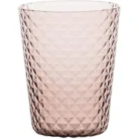 Zafferano 6-teiliges Trinkglas-Set aus der Isolano-Kollektion, mundgeblasen, mit Diamanteffekt, in Amethystfarbe - Eleganz für den Tisch