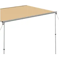 vidaXL Wohnwagen-Markise 3x2,5x2,15 m Beige