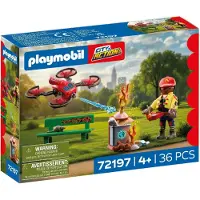 Playmobil Feuerwehr-Löschdrohne