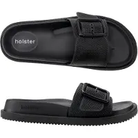 Holster Holster Laze Vegane Komfort-Pantoletten für Damen SCHWARZ 46