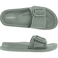 Original Brands HOLSTER Holster Laze Vegane Komfort-Pantoletten für Damen SEAGRASS 40