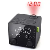Muse M-189 P, Uhr, Digital, FM, PLL, LED, 2,29 cm (0.9"), Schwarz