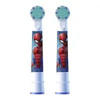 Oral-B Elektrische Zahnbürstenköpfe | EB10-2 Kids Spiderman | Köpfe | Für Kinder | Anzahl der enthaltenen Bürstenköpfe 2