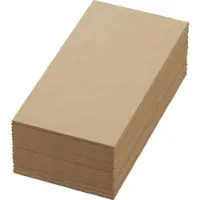 Duni GmbH Bio-Dunisoft-SV 40x40 cm natürliche braune Servietten | Packung (60 Stück)