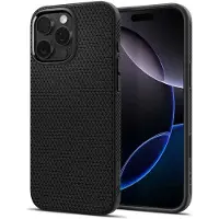 Spigen Liquid Air T (MagFit), Cover, Apple, iPhone 16 Pro, 16 cm (6.3"), Schwarz