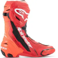 Alpinestars Supertech R Vented Stiefel Bright Red Red Fluo