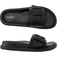 Holster Holster Laze Vegane Komfort-Pantoletten für Damen SCHWARZ 43