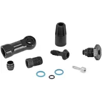 Magura 90º Mt/hs33 Ablaufschlauch Silber Silber One Size