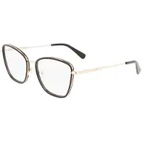 Longchamp LO2150 N 55/18/140 schwarze Metallbrille für Damen LO2150 N