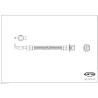 CORTECO Bremsschlauch 49387016
