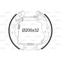 Valeo Bremsbackensatz 554903