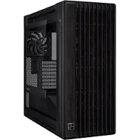 Asus ProArt PA602 Wood Edition Modern Black - Tempered Glass Panel, Midi Tower, PC, Schwarz, Holz, ATX, DTX, EATX, micro ATX, Mini-DTX, Mini-ITX, Metall, Holz, Gaming