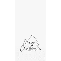 Duni GmbH Servietten 33x33 cm 2-lagig Merry Xmas Tree | Packung (300 Stück)