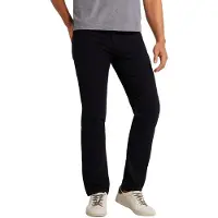 Bugatti Herren Hose Regular Fit Schwarz oder Blau Langanhaltende Farbechtheit Five-Pocket Baumwoll Stretch