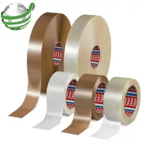 TESA 60418 50mmx1500m braun, PET-Packband mit synthetischer Kautschukklebmasse, Gesamt-Recyclinganteil von 60 %