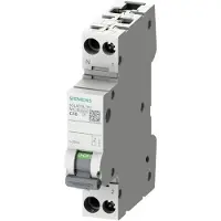 Siemens 5SL6040-7KL Leitungsschutzschalter 230V 6kA, 1+N-polig/1TE, N links C40 5SL60407KL