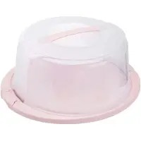 Lumarko Tortenhaube "ricardo" rund nordic-pink