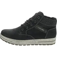 Rieker Winterboots Herren Kunstleder Schwarz Größe: 46