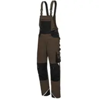 AS-Arbeitsschutz GmbH Arbeitshose Nitras Motion Tex Plus Latzhose | braun | 245 g/qm | Gr.68