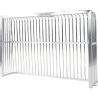 Sport-Thieme Bolzplatztor vollverschweißt, ohne Basketballaufsatz, 3x2 m, Quadrat-Profil 80x80 mm