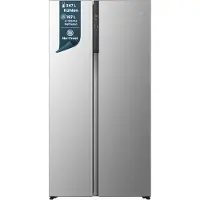 Homex Side by Side Kühlschrank, Kühl-Gefrier-Kombination, No Frost - 544 Liter, Multi Airflow, leise 37 dB, CFBSN5441C-S