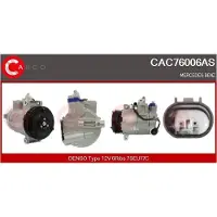 Casco Kompressor, Klimaanlage Brand New HQ CAC76006AS