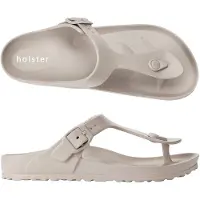 Original Brands Holster Holster Damen Coastal Slide Sandalen BRAUN 37