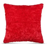 Bestlivings Kissenhülle Rose Kuschel 50 x 50 cm Rot