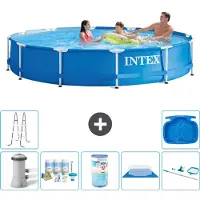 Intex Frame Pool Rund - 366x76 cm - 8-teilig S41749