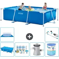Intex Rechteckiger Frame Pool - 300x200x75 cm - 7-teilig S40226