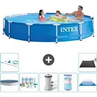 Intex Frame Pool Rund - 366x76 cm - 8-teilig S41587