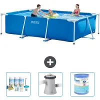 Intex Rechteckiger Frame Pool - 300x200x75 cm - 4-teilig S40146