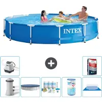 Intex Frame Pool Rund - 366x76 cm - 8-teilig S41738