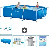 Intex Rechteckiger Frame Pool - 300x200x75 cm - 6-teilig S40154