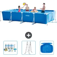 Intex Rechteckiger Frame Pool - 450x220x84 cm - 4-teilig S40280