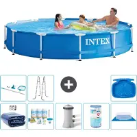 Intex Frame Pool Rund - 366x76 cm - 9-teilig S41577