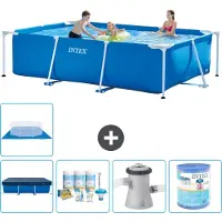 Intex Rechteckiger Frame Pool - 300x200x75 cm - 6-teilig S40150