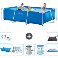 Intex Rechteckiger Frame Pool - 300x200x75 cm - 8-teilig S40225