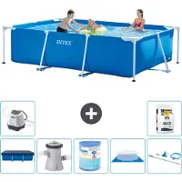 Intex Rechteckiger Frame Pool - 300x200x75 cm - 8-teilig S40175