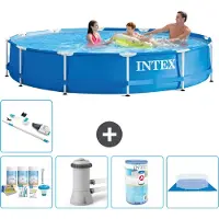 Intex Frame Pool Rund - 366x76 cm - 6-teilig S41602