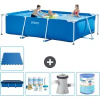Intex Rechteckiger Frame Pool - 300x200x75 cm - 6-teilig S40151