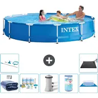 Intex Frame Pool Rund - 366x76 cm - 8-teilig S41588