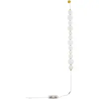 Nova Luce PERLA LED Wandleuchte Gold 41W Warmweiss 10x9x124cm dimmbar 9695244