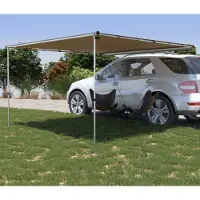 vidaXL Wohnwagen-Markise 3x3x2,15 m m Beige