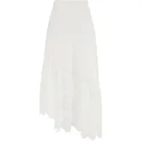 GUESS Midirock W6GD40 W1882 Weiß Classic Fit
